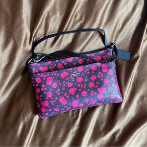 Coach Sienna Rose Midnight Pink Ruby Crossbody